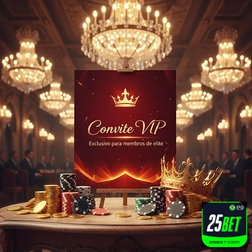 Imagem promocional do 25bet com destaque para o estilo VIP, enfatizando o site 25bet e suas ofertas exclusivas.