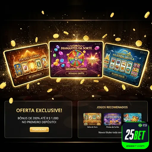 Explore jogos de slots e sessões de live gaming ao vivo - 25bet